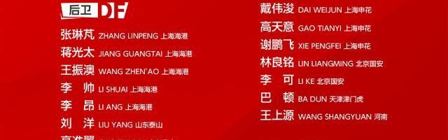 尴尬！谢文能同时入选国足国奥 缺席报告该打给谁？